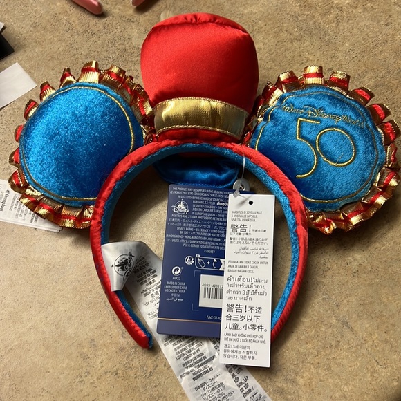 Disney Parks Mickey’s Main Attraction Dumbo Flying Elephant Ears - Picture 2 of 2